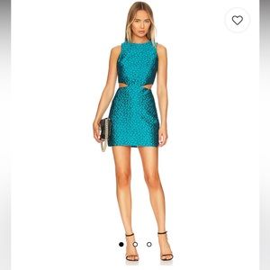 Amanda Uprichard Teal Dress